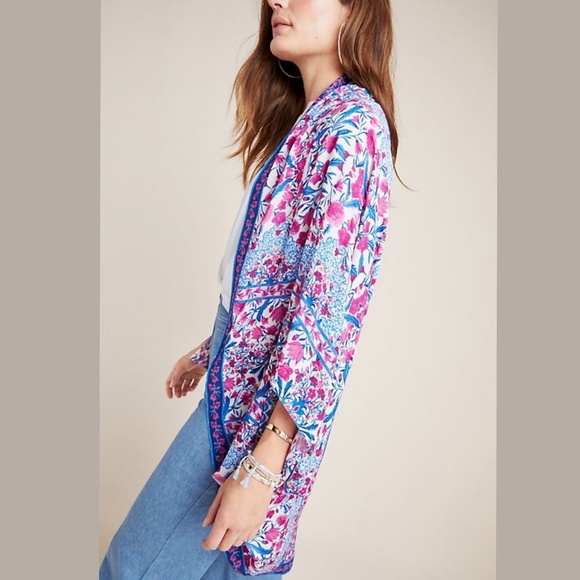 ANTROPOLOGIE KACHEL AMALIA COCOON KIMONO - Picture 3 of 6